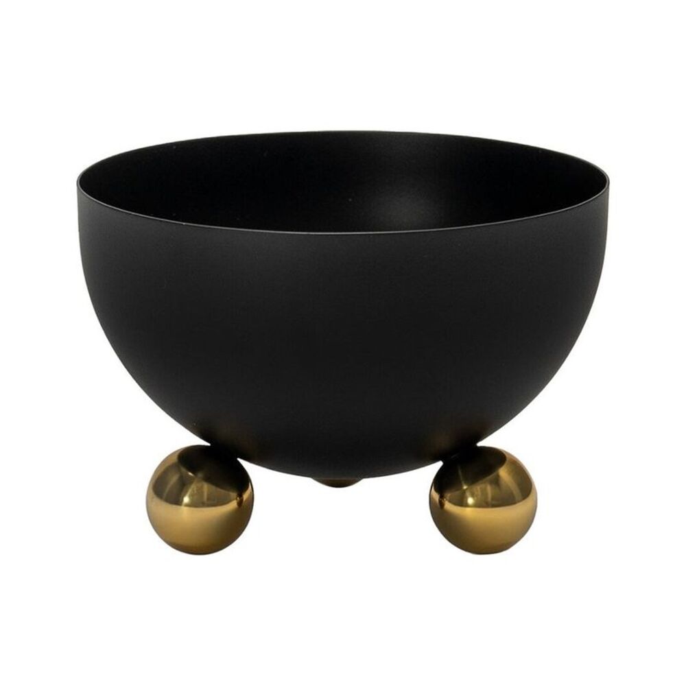 Godinger Temari Footed Nut Bowl, Black
